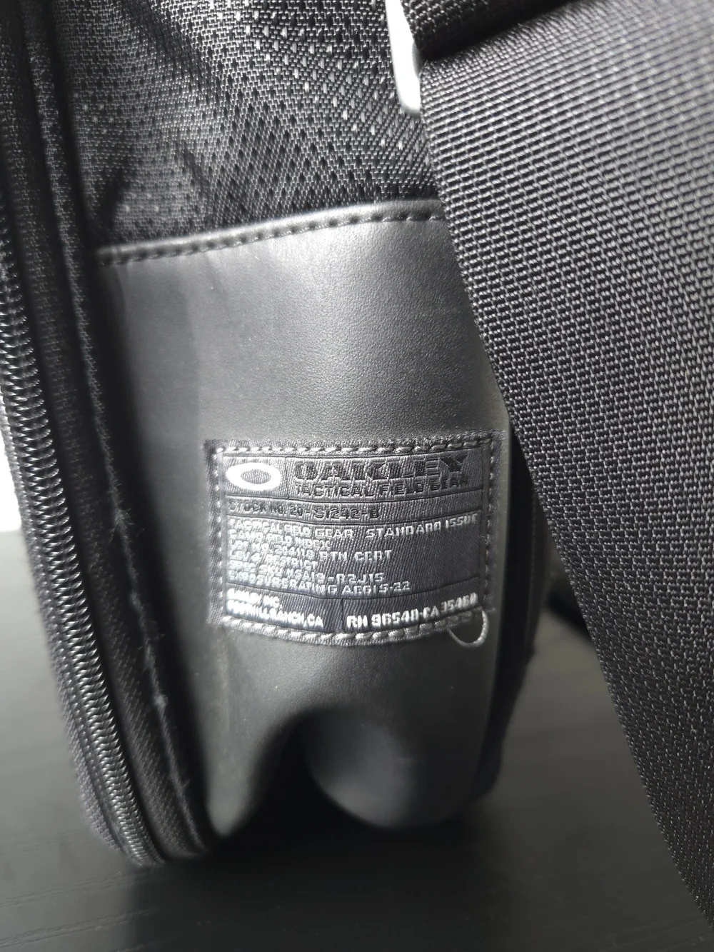 Oakley Home Office Black Briefcase Sink Collection Tactical Y2K Excellent